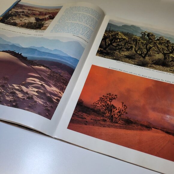 Arizona Highways December 1972 Holiday Seasons Greetings Christmas Snow Cactus - Picture 13 of 15